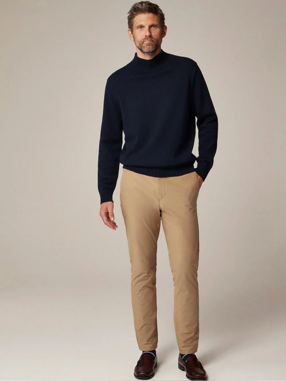 NWT J. Crew 770 Straight-fit Tech Pant Savannah Sand